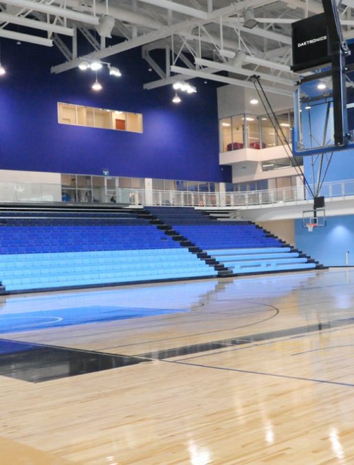 Gym with seating