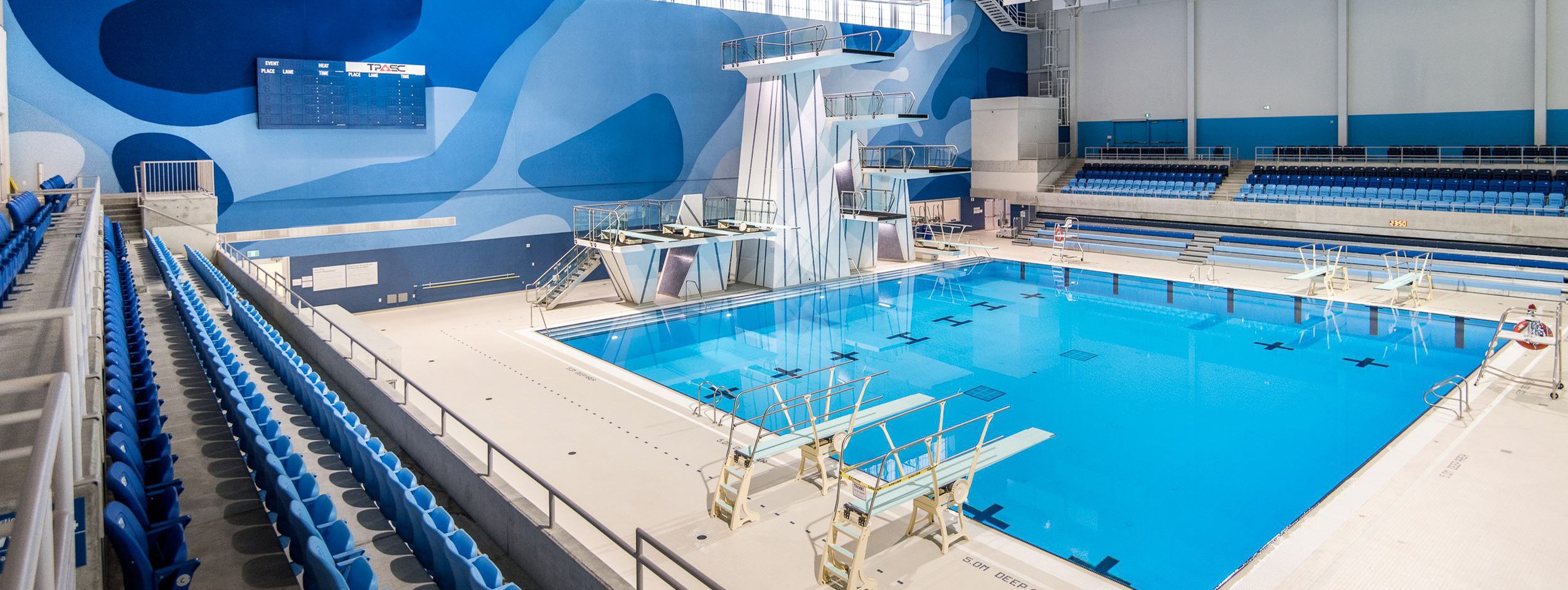 Toronto Pan Am Centre - Fixed Seating - Pool Area - BANNER