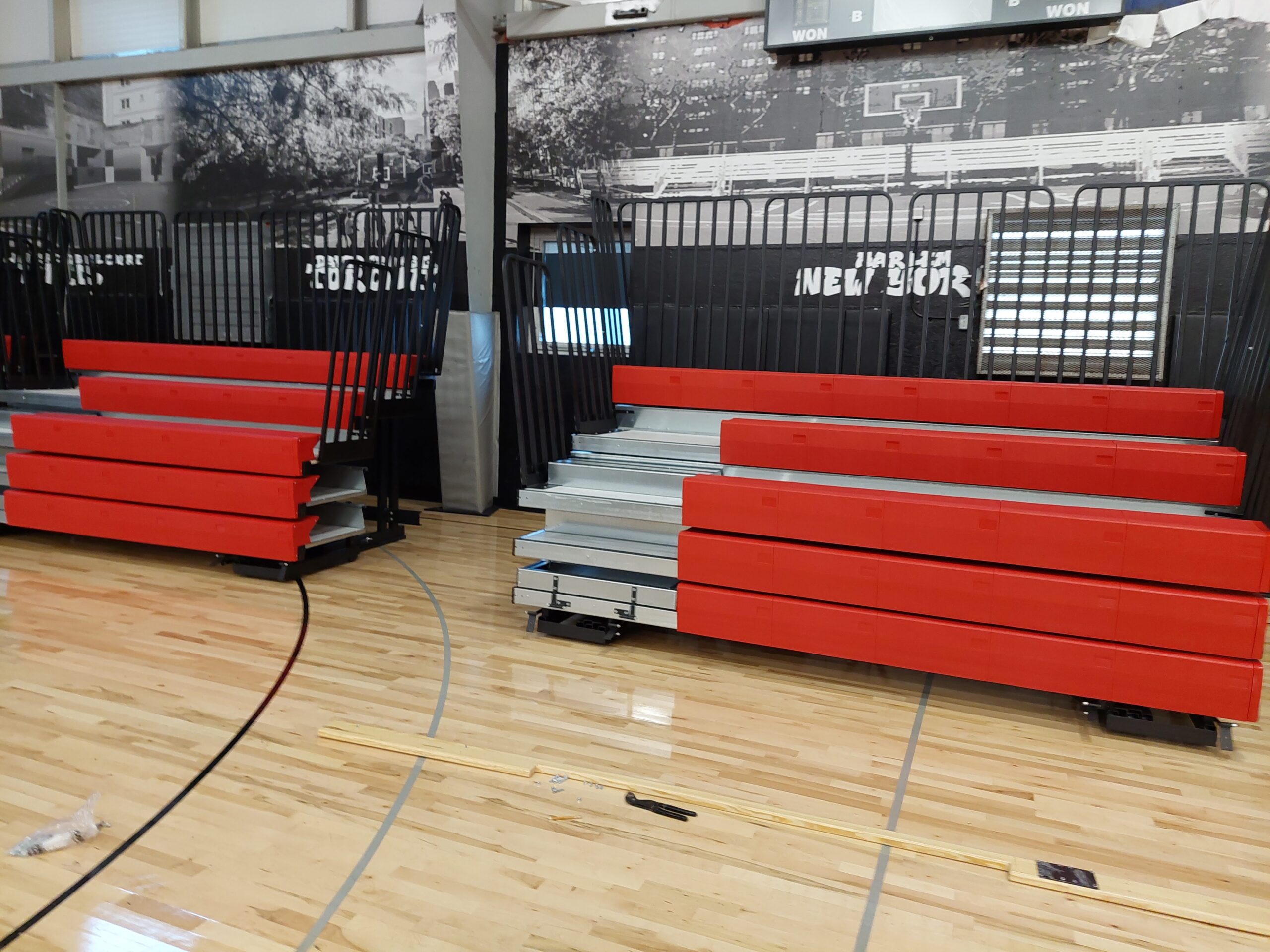 Trio Sports Facility - Portable Bleachers - 2