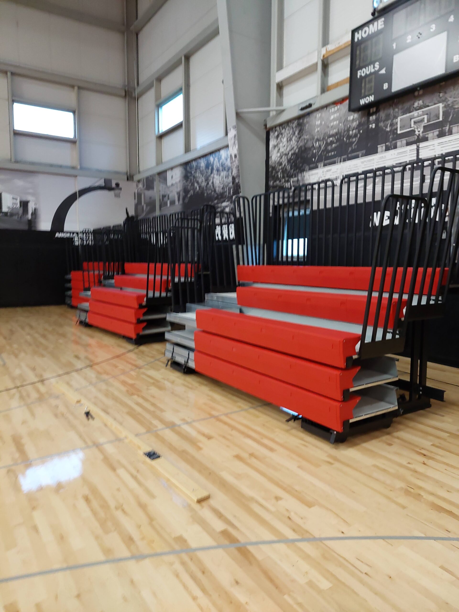 Trio Sports Facility - Portable Bleachers
